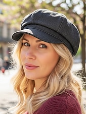 economico Cappelli da donna-berretto da donna in tessuto denim – vari colori, stile casual, perfetto per l'uso quotidiano e per i viaggi