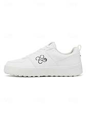 tanie Męskie buty golfowe-Męskie niebieskie buty golfowe, lekka, amortyzowana podeszwa, przewiewna cholewka, sportowy styl do gry na polach golfowych i na świeżym powietrzu