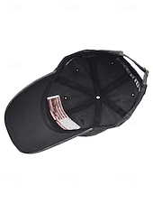 billige Tilbehør-United States 250th Anniversary Menns Brodert USA Baseball Cap Justerbar Caps i bomull Flerfarget Patriotisk Flaggbdesign USA Uavhengighetsdag Festivaler og Hverdagscasual