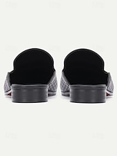 billiga Loafers-Svarta herrloafers med krokodilmönster – elegant slip-on-design med premiumläder, perfekt för bröllop, speciella tillfällen och formella kläder