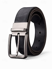abordables Mariage ACC-Ceinture pour homme en cuir véritable, tailles ajustables, plusieurs couleurs, design élégant pour les mariages et le quotidien
