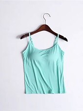 tanie Topy-Damskie Piżama Gorset profilujący Moda Codzienny Czyste kolory Koronka Codzienny Dom Urlop Bez rękawów Paski Czarny Biały Jasnozielony Wino Czerwona róża Lato Wiosna Jesień Regularny