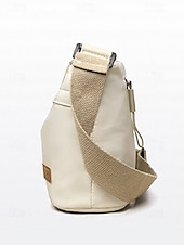 baratos Malas a tira-colo-Bolsa transversal feminina em nylon, com grande capacidade, leve e com vários bolsos, ideal para o dia a dia, viagens, compras e uso na cidade. Estilo casual multicolorido.