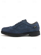 economico Scarpe da Golf da Uomo-Per uomo Vintage Sportivo Casual All'aperto Golf Microfibra Confortevole Allacciatura Nero Bianco Giallo Estate Primavera Autunno