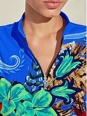 halpa Naisten golfvaatteet-Naisten golf mekko Taivaan sininen Hihaton Naisten Golfasut Vaatteet Asut Vaatteet