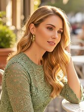 levne Dámská náušnice-Dámské kruhové náušnice s drahokamy a kamínky – více barev, materiál ze slitiny, elegantní design, ideální na dovolenou a párty