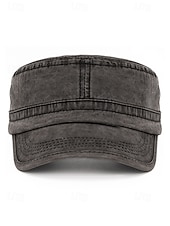 halpa Miesten hatut-Miesten puuvillainen sotilaslippis, saatavilla useissa väreissä, täydellinen lomalle ja arkeen