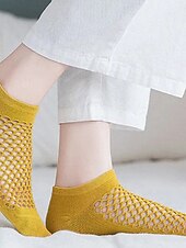 preiswerte Socken-Damen Versteckte Socken Täglich Heim Einfarbig Polyester Lässig 1 Paar