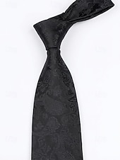 levne Svatba ACC-Pánská kravata s paisley vzorem, polyesterový materiál, více barev, ideální pro svatby a formální události