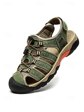 economico Uomini-sandali da spiaggia da uomo, cinturini regolabili, materiale ad asciugatura rapida, ideali per attività in spiaggia, resort e acquatiche