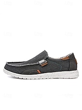 ieftine Bărbați-Espadrile slip-on bleumarin pentru bărbați, cu partea superioară respirabilă și talpă de iută, croială confortabilă pentru ținute de insulă și croazieră, ținute de plajă și activități de agrement