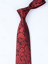 levne Svatba ACC-Pánská kravata s paisley vzorem, polyesterový materiál, více barev, ideální pro svatby a formální události