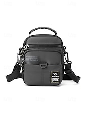 preiswerte Taschen für Herren-Wasserdichte Herren-Umhängetasche aus Polyester, leicht, geräumig mit mehreren Fächern, verstellbarem Gurt, in verschiedenen Farben erhältlich, ideal für Freizeit, Sport, Reisen und den Alltag.