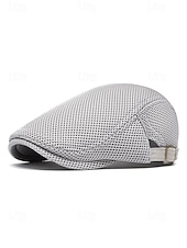 abordables Accessoires-Casquette homme en polyester vert, disponible en plusieurs couleurs, idéale pour la Saint-Patrick et au quotidien.