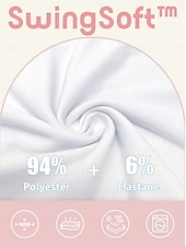 economico Collezione di stilisti-Per donna Gonne-pantaloncini da golf Nero Gonna Abbigliamento da golf da donna Abbigliamento Abiti Abbigliamento