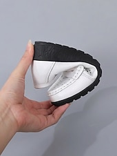 economico Donne-Mocassini da donna in morbida similpelle con design traspirante e traforato, comode e leggere ballerine per donna, per passeggiate casual, lavoro, viaggi &amp;abbigliamento quotidiano