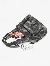 Χαμηλού Κόστους Τσάντακι &amp; Totes-Γυναικεία τσάντα ώμου vintage από απομίμηση δέρματος, μεγάλης χωρητικότητας μετατρέψιμη τσάντα χειρός με λαβή στο πάνω μέρος και λουράκι χιαστί, ρετρό casual τσάντα μεταφοράς για γυναίκες, ιδανική για καθημερινή χρήση, διακοπές και ταξίδια