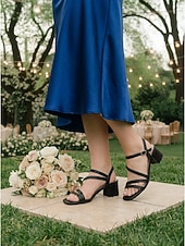 preiswerte Hochzeitsgast-Nudefarbene Riemchensandalen mit Blockabsatz – elegante, niedrige Schuhe mit eckiger Spitze für Hochzeitsgäste, ideal für Gartenhochzeiten und Partys im Freien. &amp;Sommerveranstaltungen
