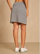 economico Collezione di stilisti-Per donna Gonne-pantaloncini da golf Nero Gonna Abbigliamento da golf da donna Abbigliamento Abiti Abbigliamento