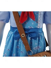 billige Jentekostymer-Sci-fi-TV-program Overnaturlig eventyr Psykisk karakter Kjoler Fancy kostyme Cosplay Kostymer med film-TV-tema for Jente Barne Halloween Karneval Bokuke Fest Ytelse