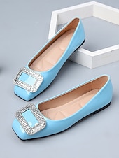 baratos Dama de honra-Sapatilhas femininas verde-esmeralda com fivela de cristal – sapatos elegantes para damas de honra em casamentos ao ar livre no jardim.