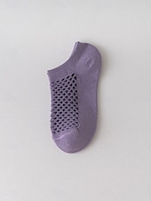 preiswerte Socken-Damen Versteckte Socken Täglich Heim Einfarbig Polyester Lässig 1 Paar