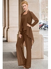 billige mors wraps-Kvinnes Stola Shrug Mors Stola Frakker  Jakker Elegant Solbeskyttelse Lange Ermer Chiffon Bryllups Gjest Stola med Perler Fest Kveld Vår  Høst å imponere