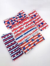 economico Accessori-Stati Uniti 250° Anniversario Fascia per Capelli in Poliestere Patriottica da Donna Wrap per Capelli in Elastico Estensibile con Molti Stili di Bandiera USA Leggera e Confortevole Festiva per il