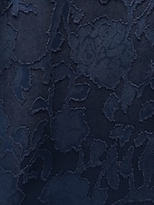 preiswerte Hosenanzüge für Mama-Dreiteilig Hosenanzug Bodenlang Brautmutterkleid Langarm U-Boot-Ausschnitt Elegant Minimalistisch Formell Hochzeitsgast Ferien Chiffon Mit Schal mit Blume