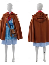 billige Jentekostymer-Sci-fi-TV-program Overnaturlig eventyr Psykisk karakter Kjoler Fancy kostyme Cosplay Kostymer med film-TV-tema for Jente Barne Halloween Karneval Bokuke Fest Ytelse
