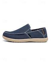 ieftine Bărbați-Pantofi sport casual bleumarin pentru bărbați, cu partea superioară respirabilă și croială flexibilă, talpă confortabilă și rezistentă, perfecți pentru insule și croaziere, stațiuni pe plajă și vacanțe