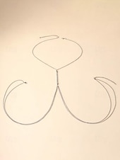 billiga Bröllop ACC-Dam Kroppskedja Silver Brun Legering Elegant Mode Standkläder