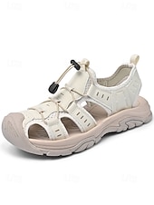 Χαμηλού Κόστους Ανδρες-Ανδρικά σανδάλια εξωτερικού χώρου από τεχνητό δέρμα, casual αλλά και κομψά για βραδινές βόλτες σε θέρετρα και βόλτες στην παραλία