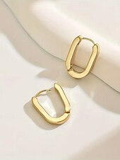 olcso Fülbevalók-1 pár Fülbevaló For Női Napi Utca Rozsdamentes acél