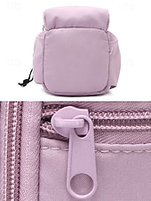 olcso Keresztpántos táskák-Női vízálló nejlon kulacstáska telefonzsebbel, többszínű keresztpántos hordozó fitneszhez, sporthoz, túrázáshoz és hétköznapi használatra, állítható vállpántos utazó italtartóval.