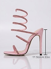 preiswerte Hochzeitsgast-Orangefarbene Riemchen-Stiletto-Pumps für Damen – auffällige Schuhe für Hochzeitsgäste bei Veranstaltungen in der Stadt