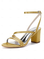abordables Dama de honor-Sandalias de boda planas con tiras en color marfil para mujer, zapatos de novia minimalistas con tiras en el tobillo, elegantes zapatos de boda urbanos para novias.