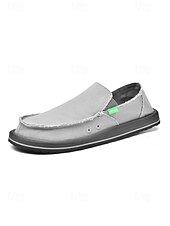ieftine Bărbați-Espadrile slip-on bej pentru bărbați, cu partea superioară confortabilă și respirabilă, talpă din iută, potrivite pentru activități în aer liber, de resort, plajă și agrement