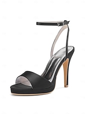 abordables novia-Sandalias de tacón alto con tira en el tobillo doradas para mujer, elegantes zapatos de novia minimalistas para bodas en la ciudad.