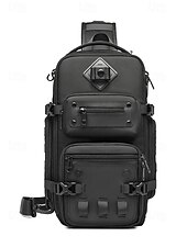 economico Borselli da uomo-borsa a tracolla tattica da uomo: zaino a tracolla in poliestere di grande capacità con più tasche e stili di trasporto versatili, vari colori per escursioni all'aperto, viaggi e uso quotidiano casual