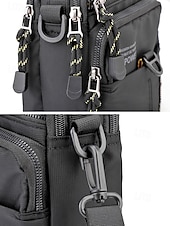 preiswerte Taschen für Herren-Wasserdichte Herren-Umhängetasche aus Polyester, leicht, geräumig mit mehreren Fächern, verstellbarem Gurt, in verschiedenen Farben erhältlich, ideal für Freizeit, Sport, Reisen und den Alltag.