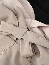 رخيصةأون اكسسوارات العطلة-قبعة شمسية نسائية من البوليستر بحافة عريضة مزينة بفيونكة، قابلة للطي لحماية من الأشعة فوق البنفسجية، متوفرة بألوان متعددة، لون أنيق مناسب لعطلة الربيع والارتداء اليومي غير الرسمي