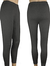 tanie Gładkie legginsy-Damskie Spodnie Getry Moda Moda miejska Podstawowy Do kostek Wysoka talia Równina Elastyczny pas Komfort Elastyczny Codzienny Na zewnątrz Sport Jasnoszary Ciemnoszary Błękit jeziora Fiołkowy Wiosna
