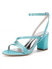 abordables Dama de honor-Sandalias de boda planas con tiras en color marfil para mujer, zapatos de novia minimalistas con tiras en el tobillo, elegantes zapatos de boda urbanos para novias.