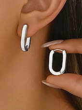 olcso Fülbevalók-1 pár Fülbevaló For Női Napi Utca Rozsdamentes acél