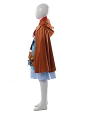 billige Jentekostymer-Sci-fi-TV-program Overnaturlig eventyr Psykisk karakter Kjoler Fancy kostyme Cosplay Kostymer med film-TV-tema for Jente Barne Halloween Karneval Bokuke Fest Ytelse