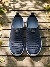 preiswerte Damen-Sneaker-Hellblaue, atmungsaktive Mesh-Slipper für Damen – leichte Outdoor-Sneaker zum Wandern, Spazierengehen, Reisen und für den täglichen Gebrauch