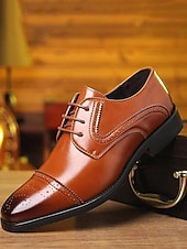 preiswerte Derby Schuhe-Schwarze und weiße Oxford-Schuhe für Herren aus Kunstleder, elegante Hochzeitsschuhe für Bräutigam und Hochzeitsgesellschaft