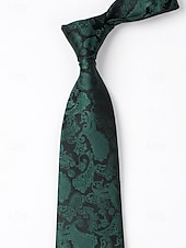levne Svatba ACC-Pánská kravata s paisley vzorem, polyesterový materiál, více barev, ideální pro svatby a formální události