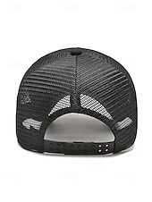 preiswerte Zubehör-Vereinigte Staaten 250. Jubiläum Herren American Flag Trucker Cap - Bestickte USA Mesh Kappe für den Unabhängigkeitstag - Atmungsaktive Polyester patriotische Baseballmütze in mehreren Farben